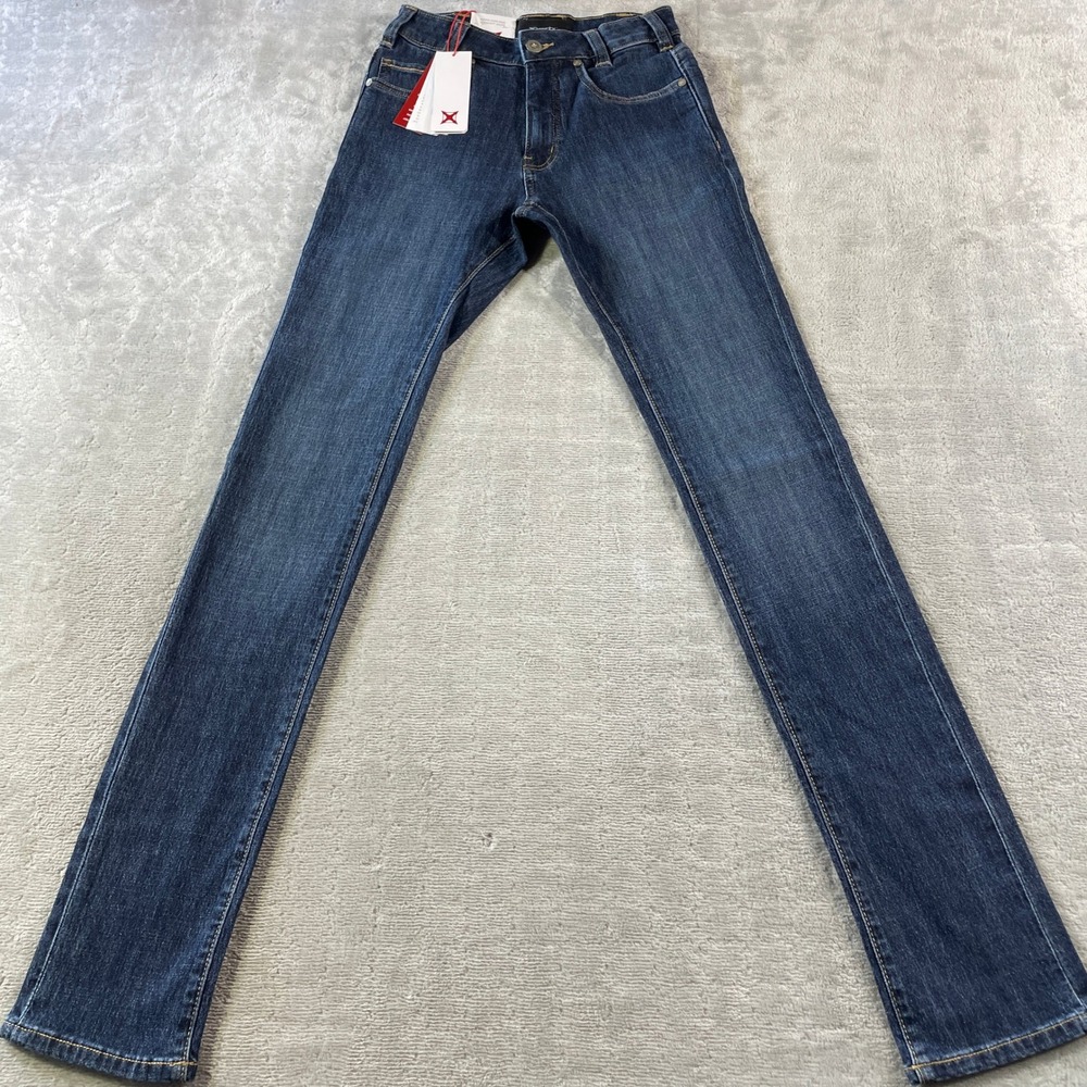 Vertx Hayes Jeans Womens 2x34 Dark Wash‎ High Rise Straight Coolmax VTX7001